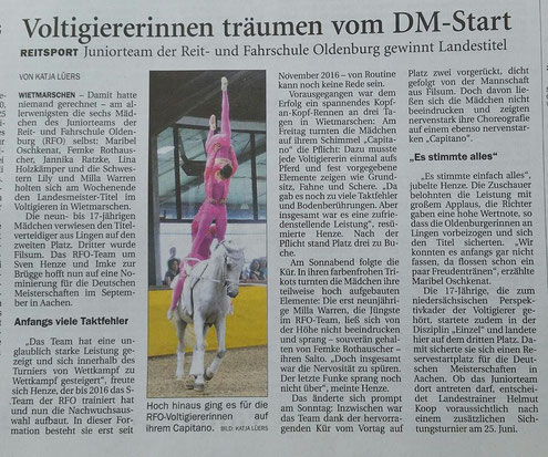 voltigiererinnen CHIO Aachen: Erfolgreicher Reitsport-Auftakt für deutsche Voltigierer