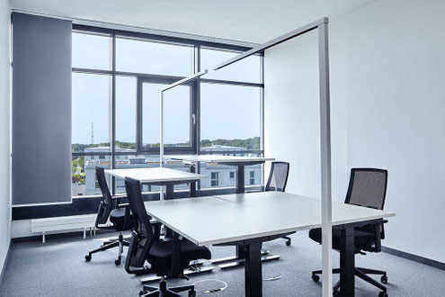 coworking ergonomischer arbeitsplatz