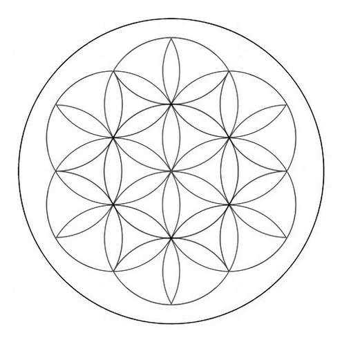 【良品】デザイン画　鉛筆画　幾何学模様 幾何学模様とは - マンダラアート協会