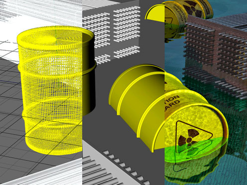 3D-Modeling, Shading und Rendering