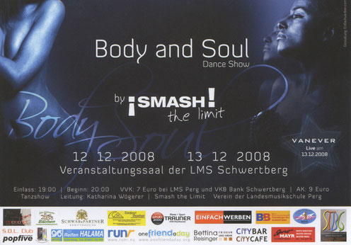 Body & Soul Flyer 2008