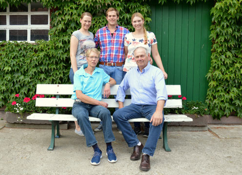 Familie Strothmann, Anita Strothmann, Michael Strothmann, Ludger Strothmann, Angelika Strothmann, Simone Meis