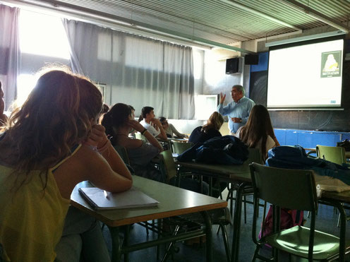 Xerrada emprenedoria als alumnes de 1r de batxillerat