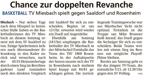 Artikel im Miesbacher Merkur am 19. März 2022 - Zum Vergrößern klicken