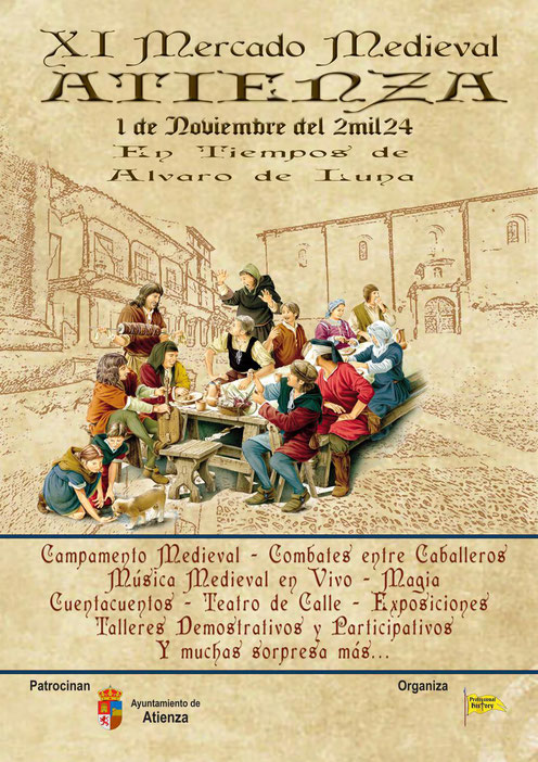 cuando es que dia horarios programa feria medieval de atienza