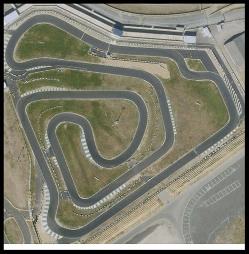 Piste Alain Prost au Mans utilisée entre 1976 et 1989. 