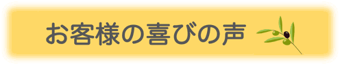 お客様の喜びの声