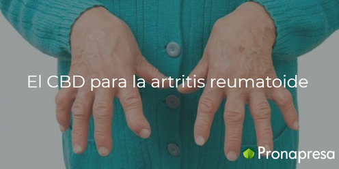 El CBD para la artritis reumatoide