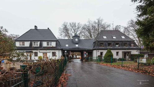 Eingangs- und Bürogebäude der Zeche Constantin der Große Schacht 10 in Bochum im Ruhrgebiet