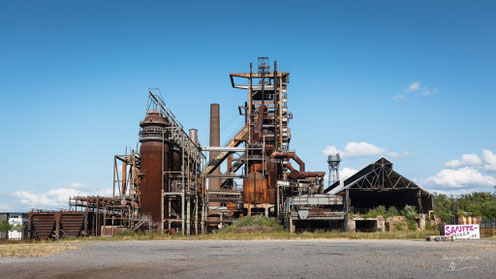 Hochofenwerk Industrieanlage Phoenix-West in Dortmund-Hörde im Ruhrgebiet