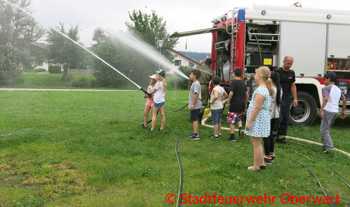 Feuerwehr, Blaulicht, Stadtfeuerwehr Oberwart, Besuch, Volksschule