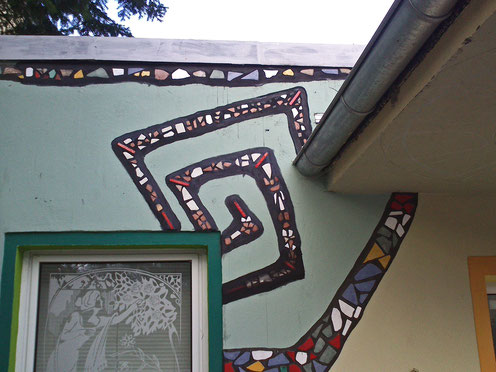 Mosaikfassade