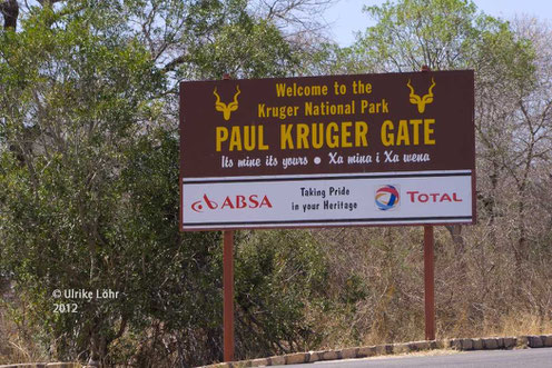 am Paul Kruger Gate