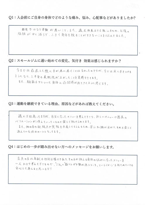 30代男性アンケート結果