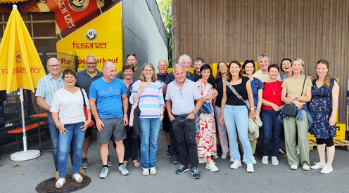 WSV Vorstandsausflug 2025 bei der Brauerei Frastanzer.