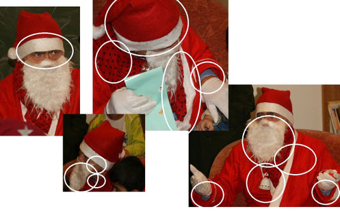 Falscher Nikolaus und dazu falsch angezogen. Leider Note 6!