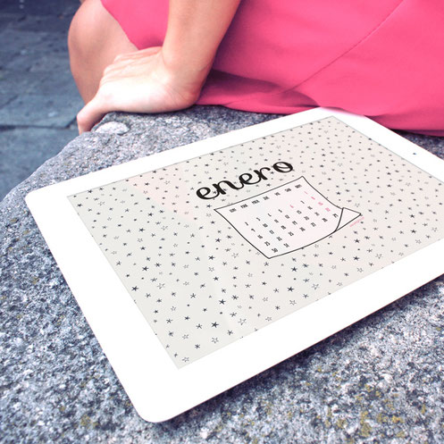 Freebies de calendario: ENERO by Sami Garra