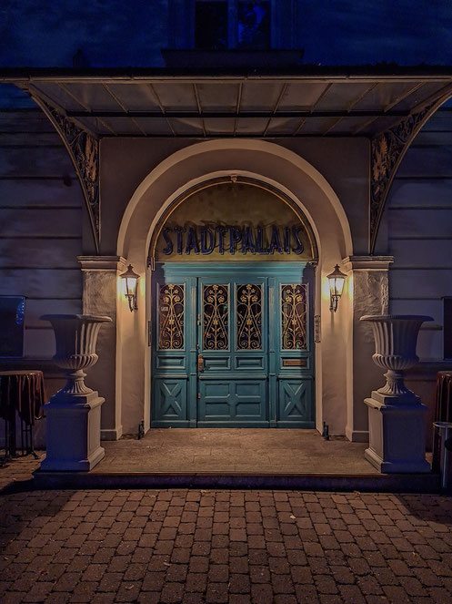 Der Eingang des Stastpalais Celle. Damit endete mein Besuch dieser schönen Stadt.