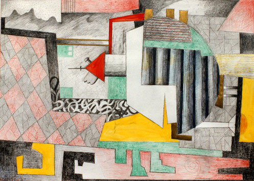 André Bauersfeld Zeichnung Kunst