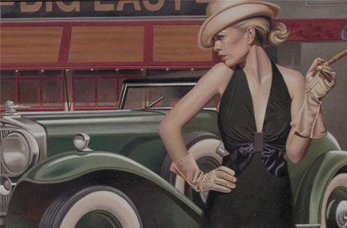 Ретро живопись Peregrine Heathcote-6