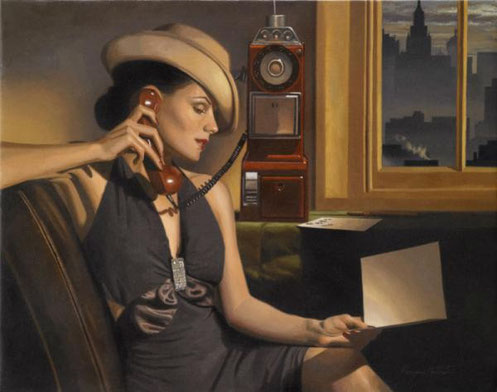Ретро живопись Peregrine Heathcote-10