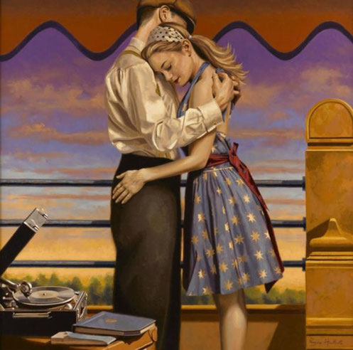 Ретро живопись Peregrine Heathcote-9
