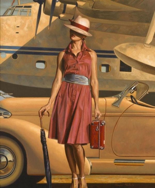 Ретро живопись Peregrine Heathcote-4