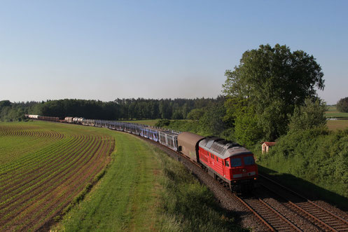 Güterzug bei Wiesau.