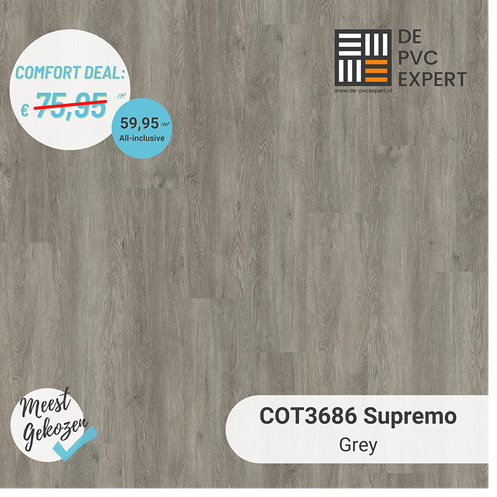 COT3686 SUPREMO DRYBACK GREY