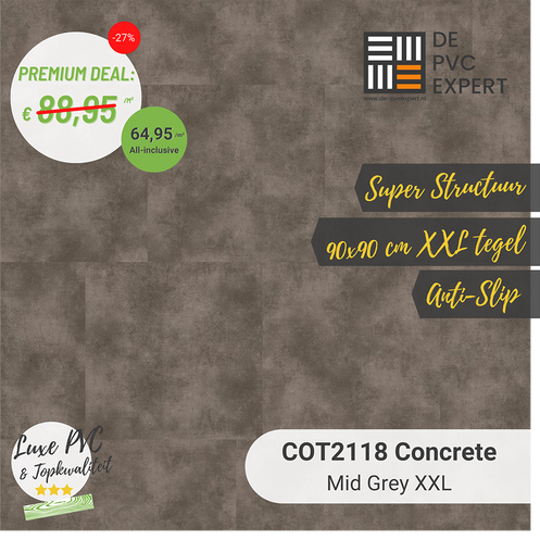 COT2118 CONCRETE XL MID GREY