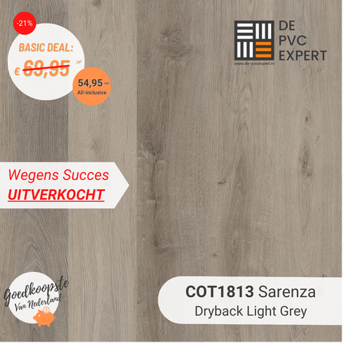 COT1813 SARENZA DRYBACK LIGHT GREY