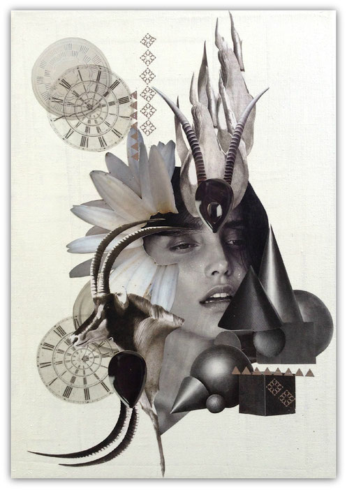 Collage by Marianne Burger - Dimension