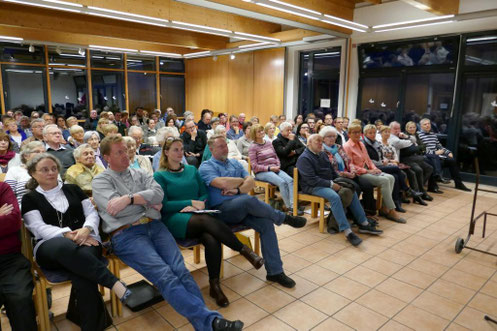 Plenum während der Pfarrversammlung unserer Pfarrei am 12. Oktober 2017
