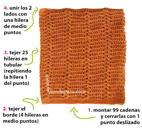 Tutorial: chaqueta y bolsito para bebés tejido a crochet