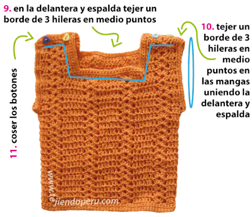 Saco para bebe en crochet paso cheap a paso