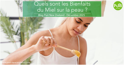 Photographie d'une femme en train de préparer des recettes maisons pour la peau à base de Miel de Manuka de Nouvelle-Zélande