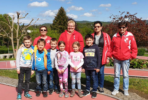 Minigolf-Schnuppernachmittag 2019 der 1. und 2. Klässler