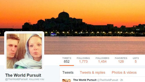 Follow The Wrold Pursuit on Twitter