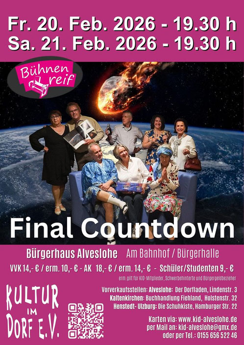 Theater Bühnenreif - FINAL COUNTDOWN