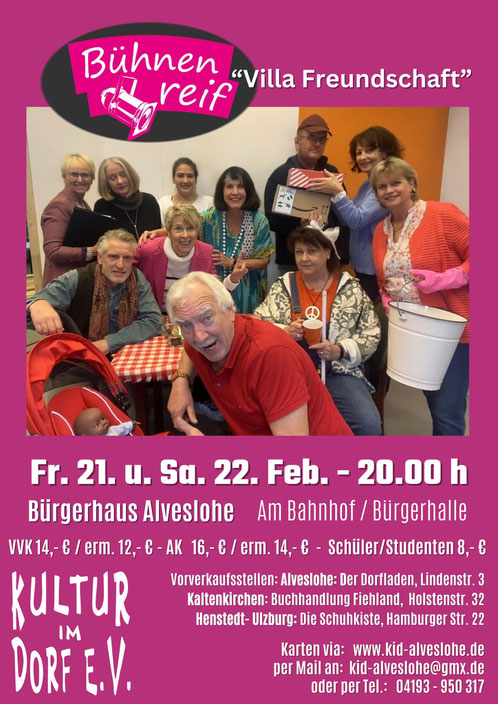 Theater Bühnenreif - Villa Freundschaft