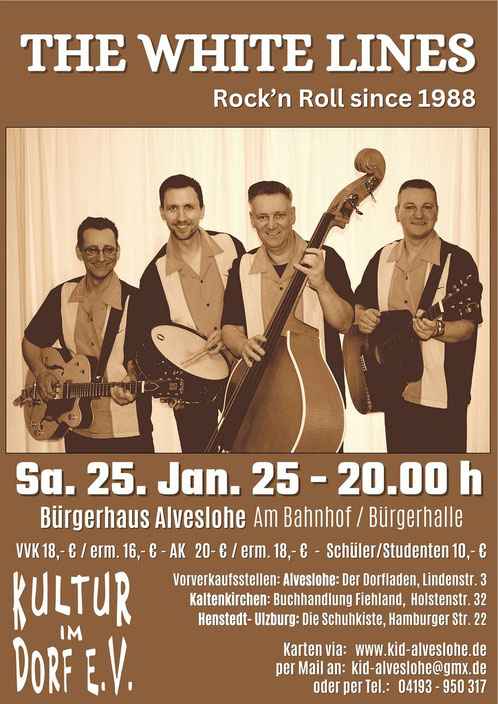 The White Lines - Rock'n Roll since 1988