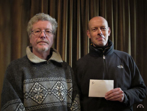 Turniersieger Thomas Herbst und Niko Ryll (NPC Kiel)