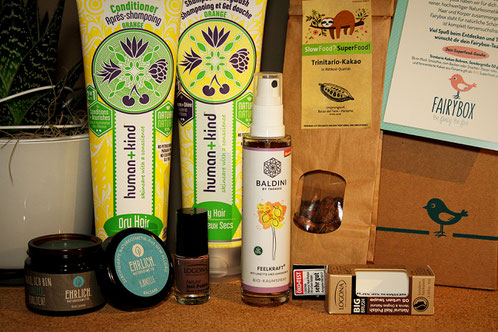 Fairybox Naturkosmetik-Abo Box November