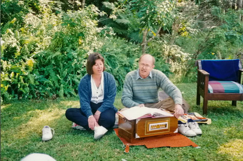 Jaye Baecher and John Connor ; Photo taken by George Fricker at Avatar's Abode June 2001