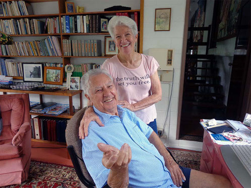 Diana with her husband - Bill Le Page
