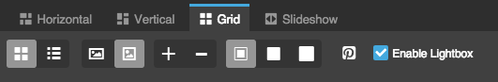 Photo Gallery Grid View