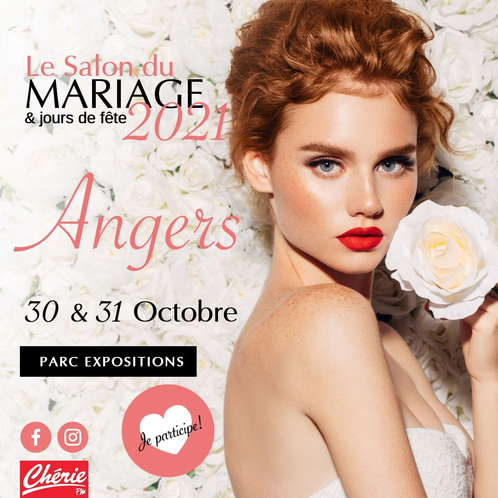 Salon du mariage & jours de fête à Angers 30 et 31 Octobre 2021