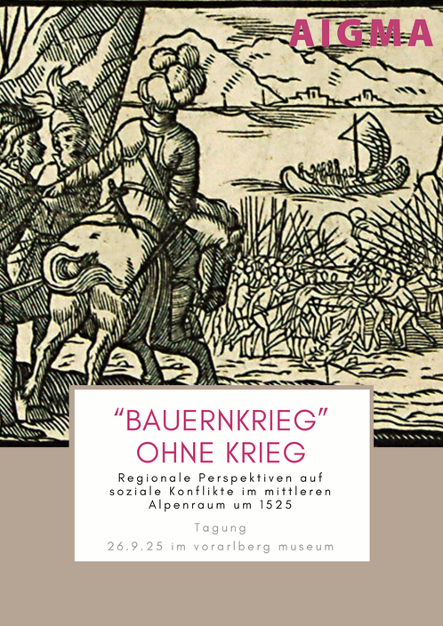 AIGMA Tagung Bauernkrieg 1525 Geschichtsforschung