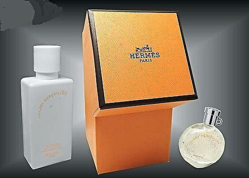 COFFRET AVEC UNE MINIATURE EAU DES MERVEILLES, EAU DE PARFUM & UN FLACON DE LAIT PARFUME POUR LE CORPS