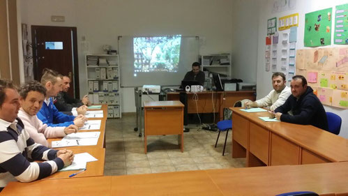 Alumnos del curso de Prevención en Riesgos Laborales